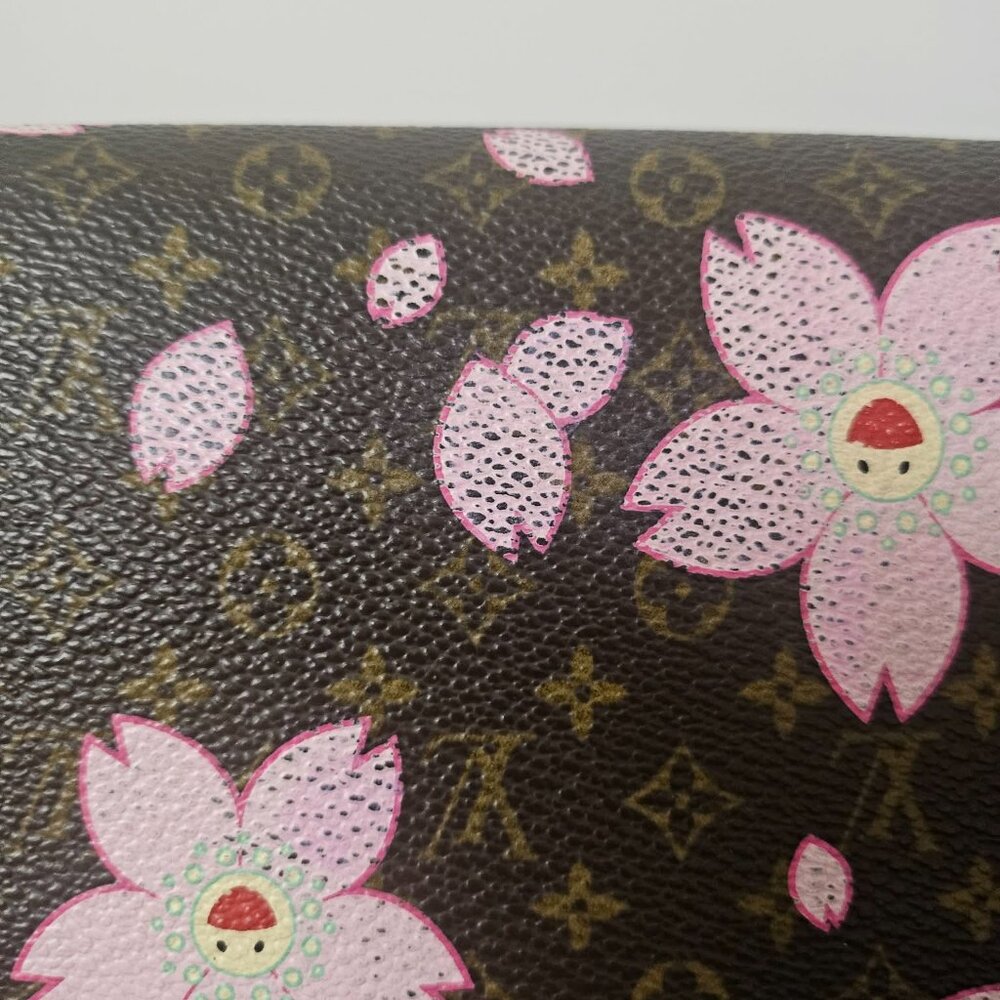 Louis Vuitton Monogram Cherry Blossom Porto Tresor International Long Wallet - Picture 10 of 10